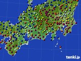 東海地方のアメダス実況(日照時間)(2023年01月06日)