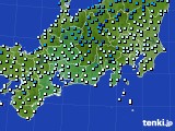 東海地方のアメダス実況(気温)(2023年01月06日)
