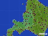 2023年01月07日の道央のアメダス(日照時間)