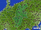 長野県のアメダス実況(日照時間)(2023年01月07日)