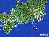 東海地方のアメダス実況(気温)(2023年01月07日)