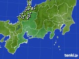東海地方のアメダス実況(降水量)(2023年01月09日)