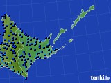2023年01月09日の道東のアメダス(気温)
