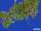 東海地方のアメダス実況(日照時間)(2023年01月12日)