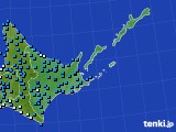 2023年01月12日の道東のアメダス(気温)