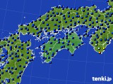 2023年01月13日の四国地方のアメダス(日照時間)