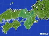 2023年01月14日の近畿地方のアメダス(降水量)