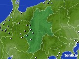 長野県のアメダス実況(降水量)(2023年01月14日)