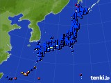 アメダス実況(日照時間)(2023年01月14日)
