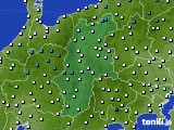 長野県のアメダス実況(気温)(2023年01月14日)