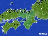 2023年01月16日の近畿地方のアメダス(降水量)