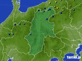 長野県のアメダス実況(積雪深)(2023年01月16日)