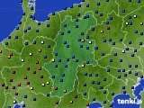 長野県のアメダス実況(日照時間)(2023年01月16日)
