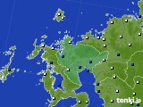 2023年01月16日の佐賀県のアメダス(風向・風速)