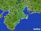 三重県のアメダス実況(日照時間)(2023年01月18日)
