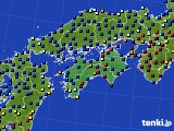 2023年01月19日の四国地方のアメダス(日照時間)