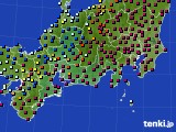 東海地方のアメダス実況(日照時間)(2023年01月20日)