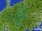 長野県のアメダス実況(日照時間)(2023年01月20日)