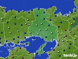 兵庫県のアメダス実況(日照時間)(2023年01月20日)