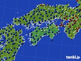 2023年01月22日の四国地方のアメダス(日照時間)