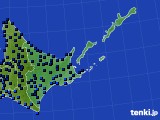 2023年01月22日の道東のアメダス(気温)