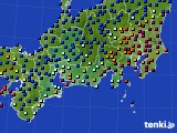 2023年01月24日の東海地方のアメダス(日照時間)