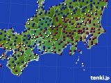 東海地方のアメダス実況(日照時間)(2023年01月25日)