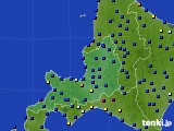 2023年01月25日の道央のアメダス(日照時間)