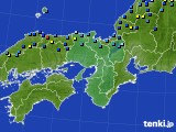 2023年01月26日の近畿地方のアメダス(積雪深)