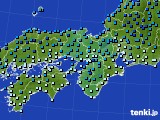 2023年01月26日の近畿地方のアメダス(気温)