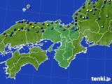 2023年01月27日の近畿地方のアメダス(積雪深)