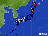 アメダス実況(日照時間)(2023年01月27日)