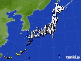 アメダス実況(風向・風速)(2023年01月27日)