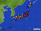 アメダス実況(日照時間)(2023年01月28日)