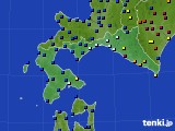 道南のアメダス実況(日照時間)(2023年01月28日)