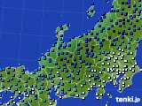北陸地方のアメダス実況(気温)(2023年01月28日)