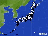 アメダス実況(風向・風速)(2023年01月28日)