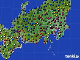 関東・甲信地方のアメダス実況(日照時間)(2023年01月29日)