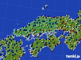 2023年01月29日の中国地方のアメダス(日照時間)