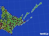 2023年01月29日の道東のアメダス(日照時間)