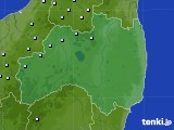 福島県のアメダス実況(降水量)(2023年01月30日)