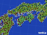 2023年01月30日の四国地方のアメダス(日照時間)