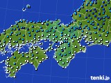 2023年01月30日の近畿地方のアメダス(気温)