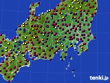 関東・甲信地方のアメダス実況(日照時間)(2023年01月31日)