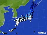 2023年01月31日のアメダス(気温)