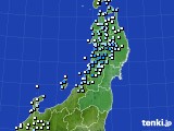 東北地方のアメダス実況(降水量)(2023年02月01日)