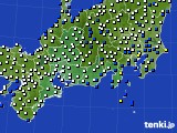 東海地方のアメダス実況(風向・風速)(2023年02月01日)