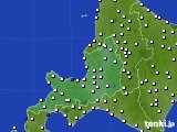 道央のアメダス実況(風向・風速)(2023年02月01日)