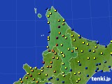 道北のアメダス実況(積雪深)(2023年02月02日)