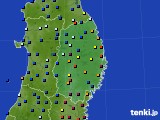 岩手県のアメダス実況(日照時間)(2023年02月02日)